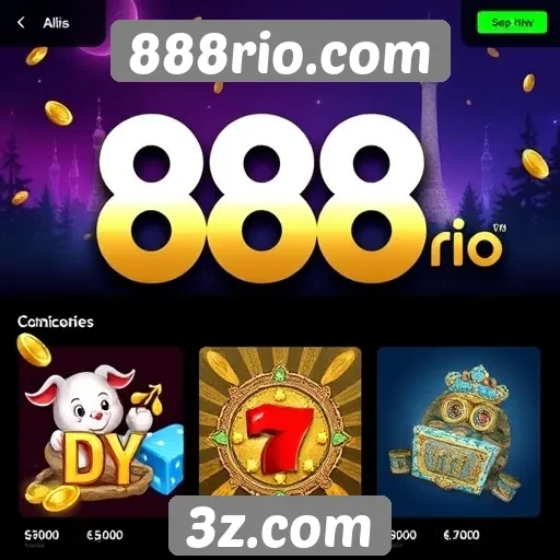 Variedade de jogos oferecidos pela 888rio